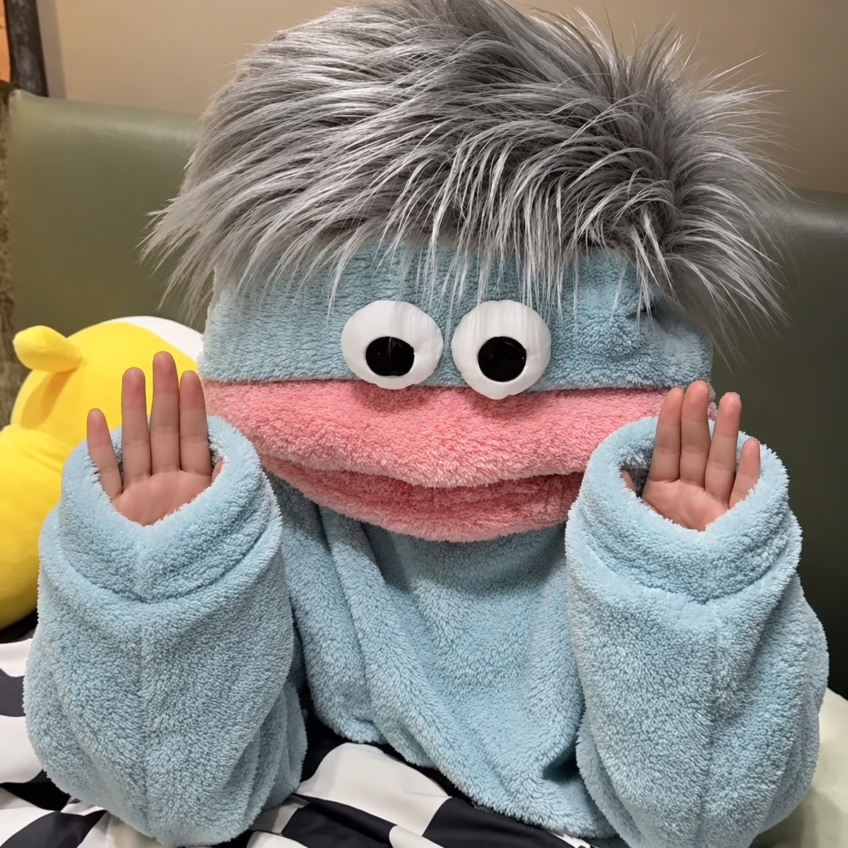 Big Mouth Monster Fleece Onesie