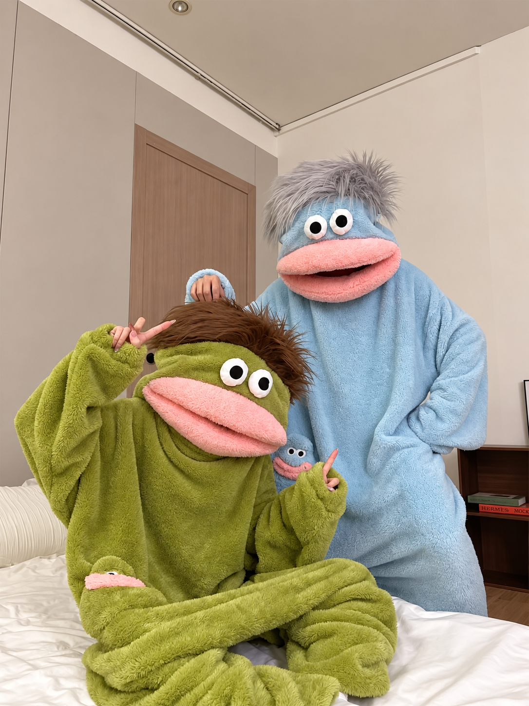 Big Mouth Monster Fleece Onesie